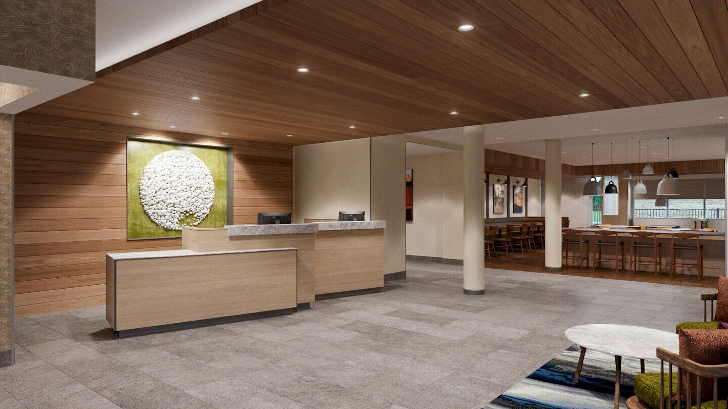 Fairfield Inn & Suites Springfield Энфилд Интерьер фото
