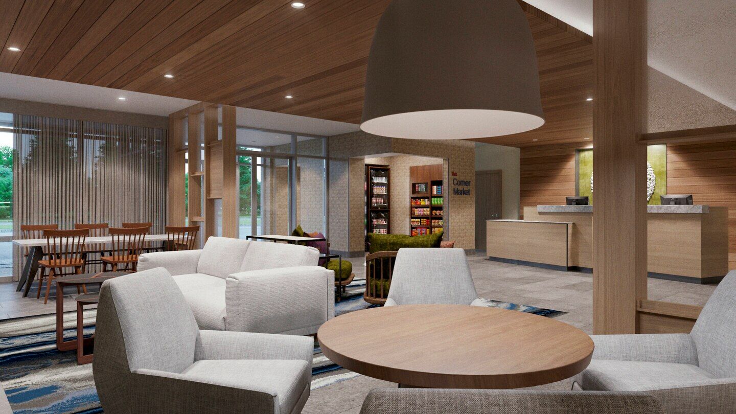 Fairfield Inn & Suites Springfield Энфилд Интерьер фото